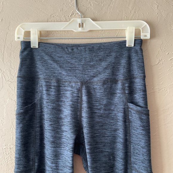 Maurices Blue Leggings with pockets - Picture 3 of 8